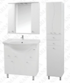 Мебель для ванной комплект Дрея - 75 белый