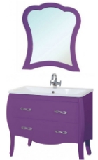 Мебель для ванной Грация - 100 фиолетовая