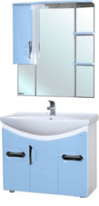 Мебель для ванной Лагуна - 105 голубая
