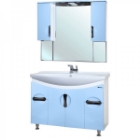 Мебель для ванной Лагуна - 120 голубая