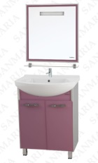 Мебель для ванной комплект Флоренция 75 фиолетовый