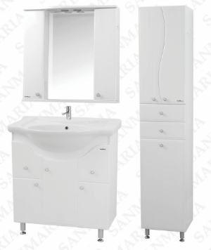 Мебель для ванной комплект Дрея - 75 белый