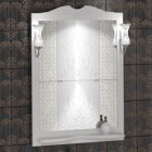 Зеркало для ванной комнаты Opadiris Клио 70 цвет белый матовый (9003)