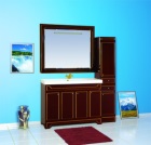 Мебель для ванной Praga - 120 салатовый, бордовый