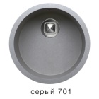 Мойка Tolero  R-104 серый 701