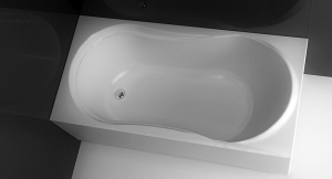 Ванна акриловая прямоугольная Aquanet Сorsica 150*75